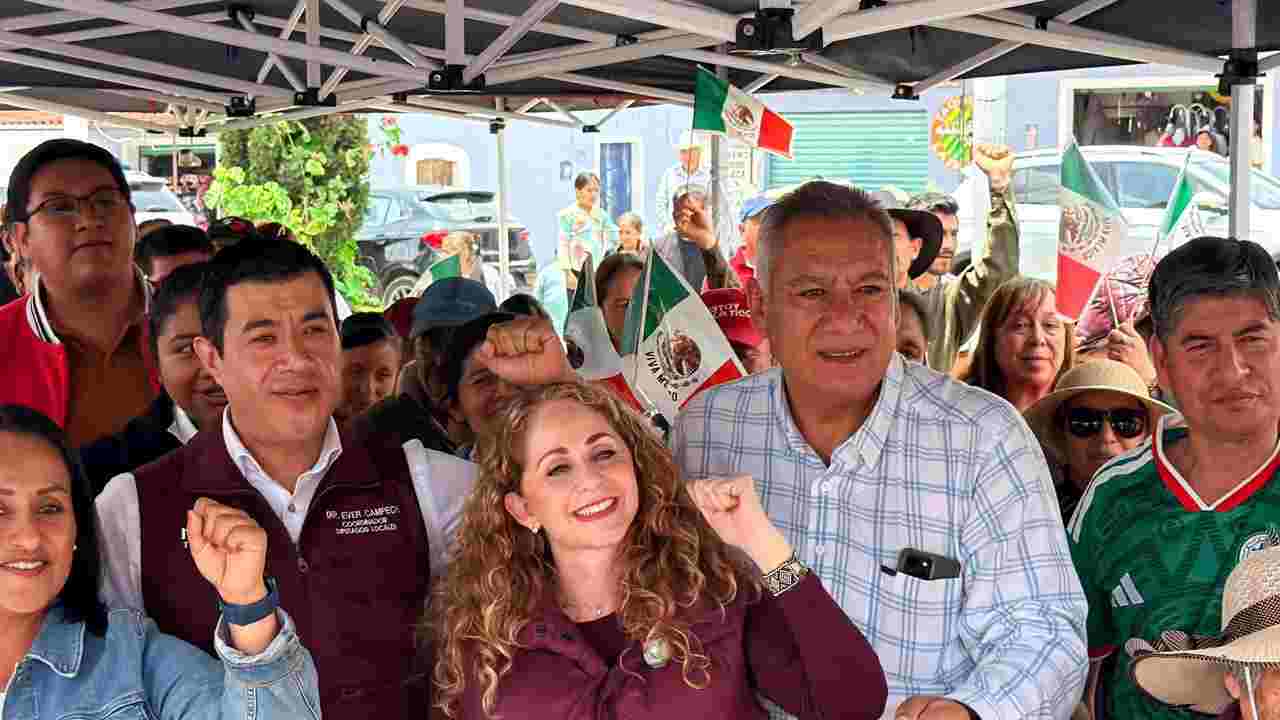 Marcela González reconoce el compromiso del pueblo con la transformación de México