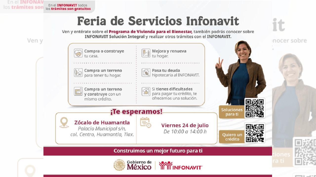 Ayuntamiento de Huamantla e Infonavit unen esfuerzos para acercar soluciones a familias trabajadoras