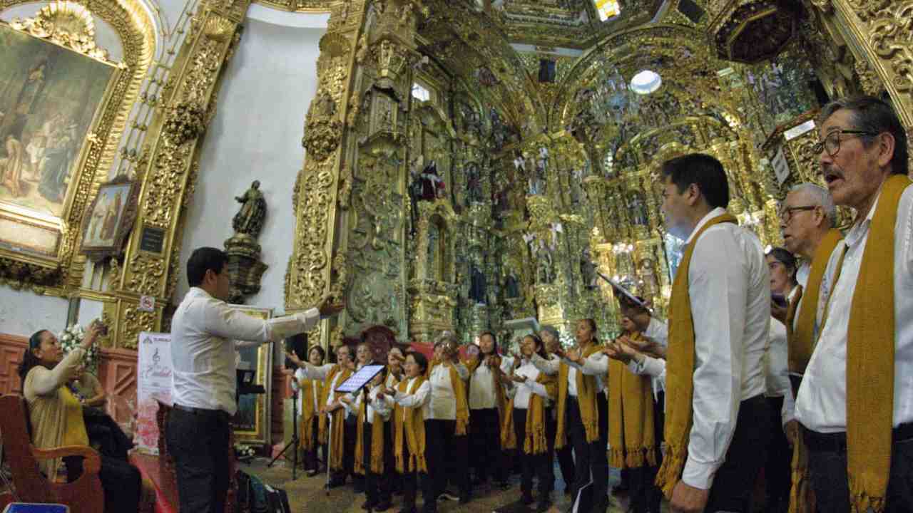 El Coro de la Ciudad de Tlaxcala inaugura con éxito la Temporada Coral de Verano en la Basílica de Ocotlán