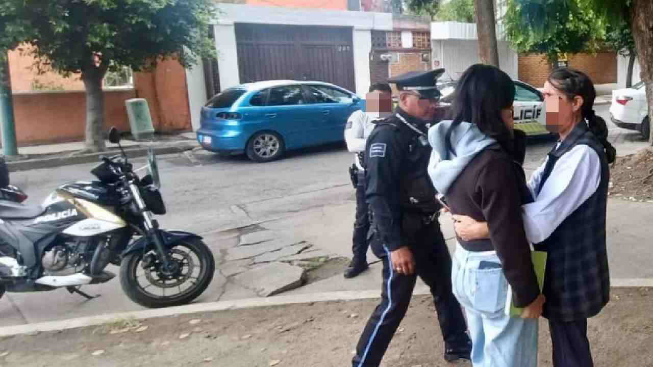 Frustra Policía Municipal de Tlaxcala intento de secuestro virtual y rescata sana y salva a una adolescente