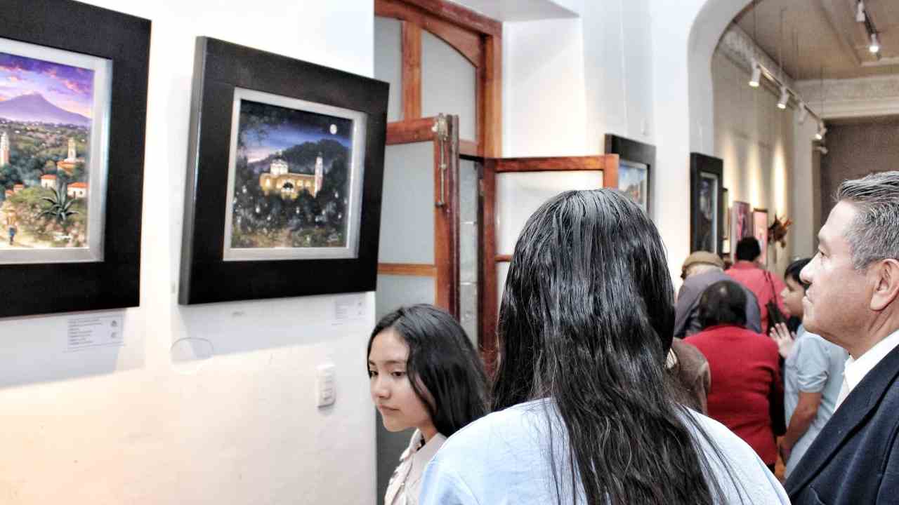 Conmemoran el XXI aniversario del Jardín del Arte de Tlaxcala con exposición pictórica en la Galería Municipal de la capital