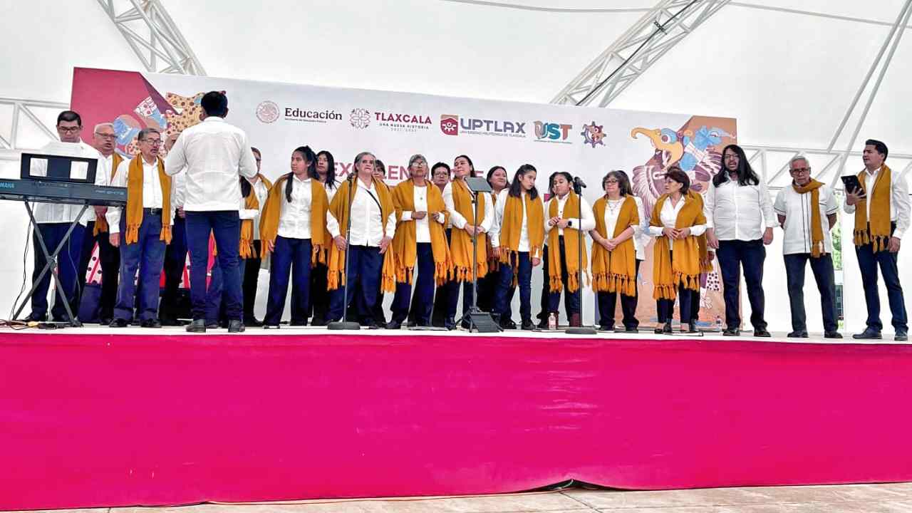 El Coro de la Ciudad de Tlaxcala lleva su emotivo canto a la Universidad Politécnica de Tlaxcala