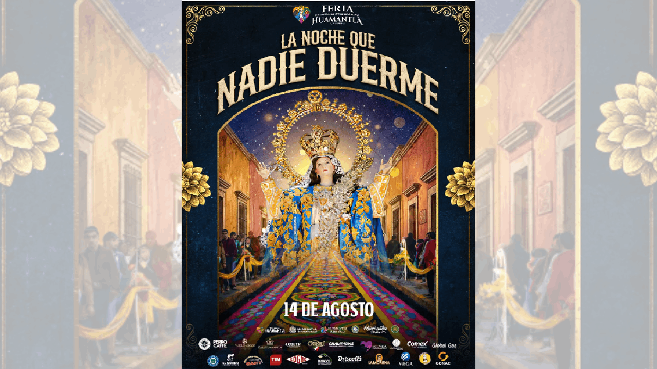 Huamantla vive hoy “La Noche que Nadie Duerme”