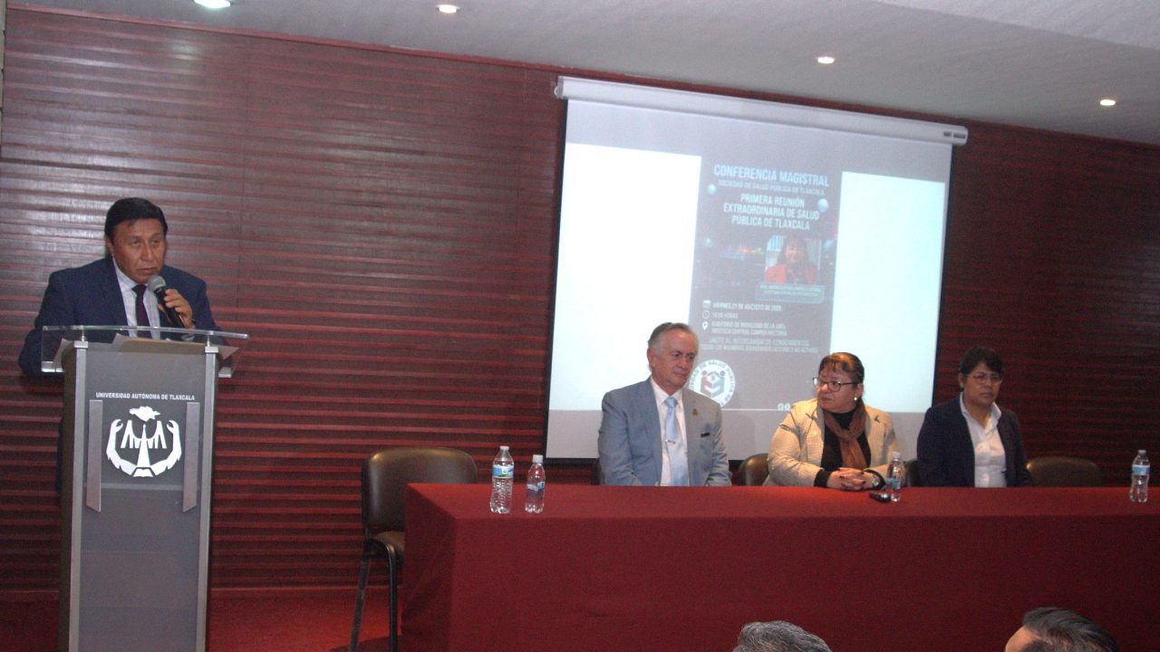 La UATx fue sede de la Primera Reunión Extraordinaria de Salud Pública de Tlaxcala