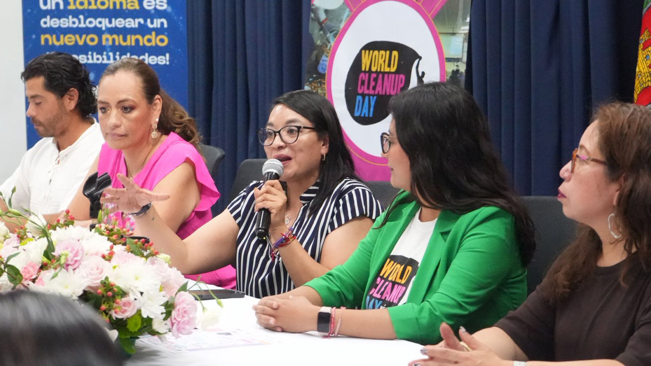 Respalda Laura Flores actividades por el Día Mundial de la Limpieza en Tlaxcala