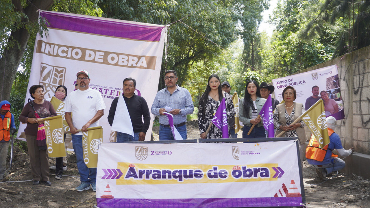 “El Boulevard Barranca de Sánchez de Zacatelco contará con pavimento de adocreto”: José Miguel Acatzi Luna