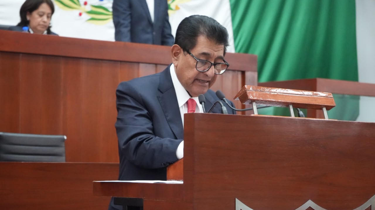 Presenta Héctor Ortiz iniciativa para actualizar la Ley Orgánica del Poder Judicial de Tlaxcala