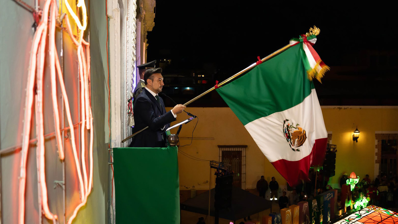 Huamantla celebra con orgullo el grito de independencia