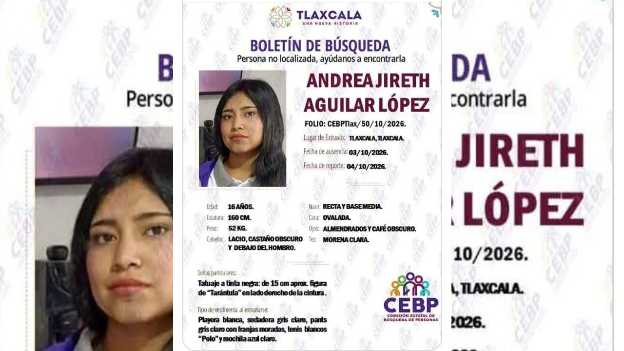 Atiende Policía de la Capital Reporte Sobre Adolescente no Localizada