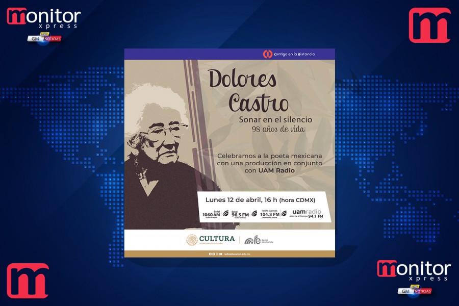 Radio Educación se une al Homenaje Nacional a Dolores Castro