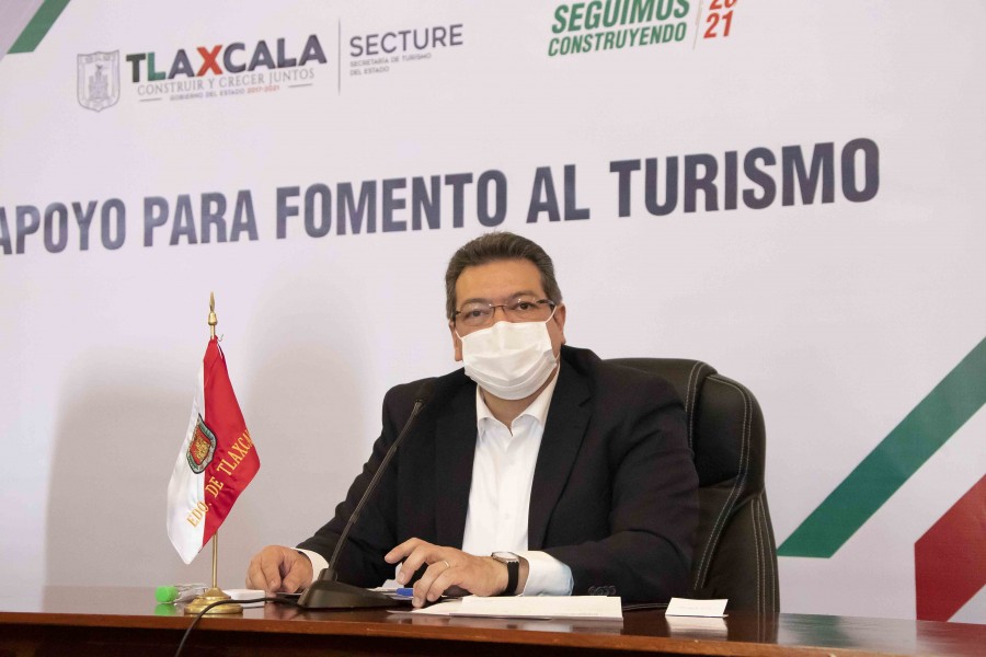 Marco Mena anuncia apoyos por 3 mdp al sector turístico