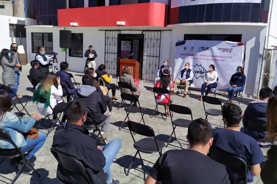 Abre ITJ dos centros de desarrollo juvenil en Yauhquemehcan @GobTlaxcala