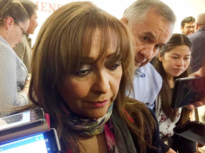 El sábado Lorena Cuéllar se registrará para la candidatura de Morena