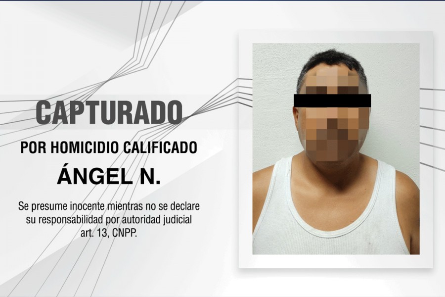 Capturan PGJE, CONASE y SEMAR a imputado involucrado en un homicidio