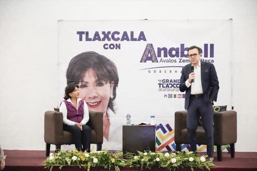 @AnabelAvalosTlx recibe el apoyo, respaldo y la confianza del ex Secretario de #Economía Federal @ildefonsogv