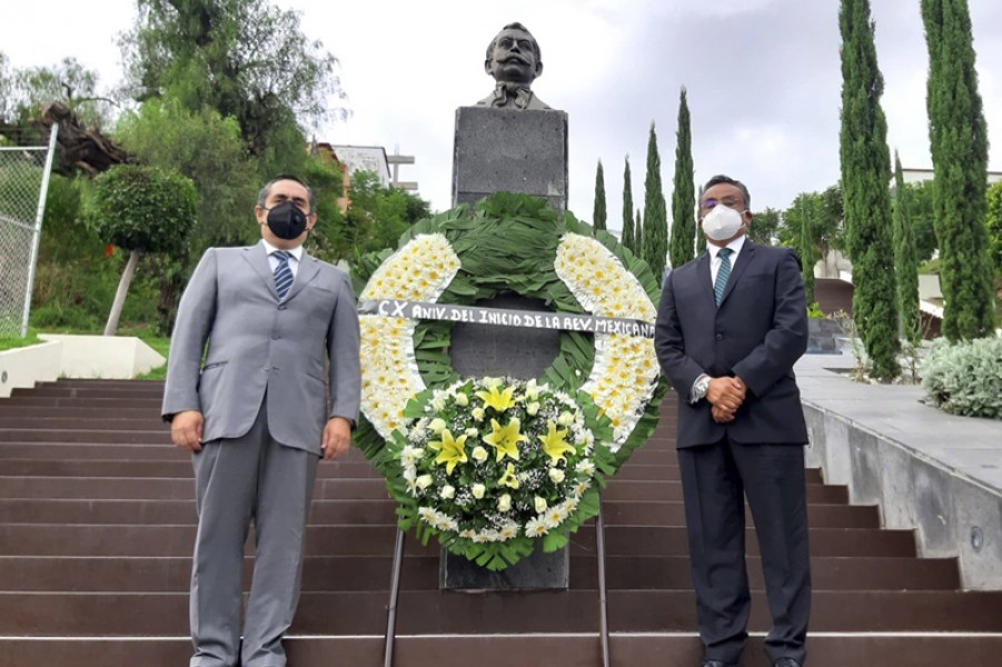 Conmemora @GobTlaxcala 110 aniversario del inicio de la revolución mexicana