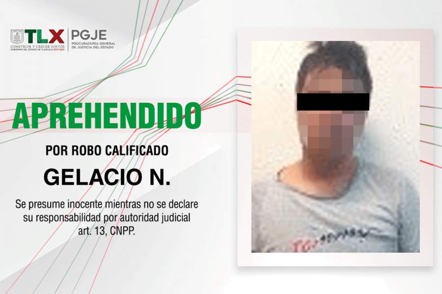 Captura PGJE a responsable por robo a transporte de carga