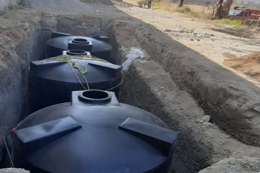 Instala CEAT equipo para captación de agua de lluvia en Contla