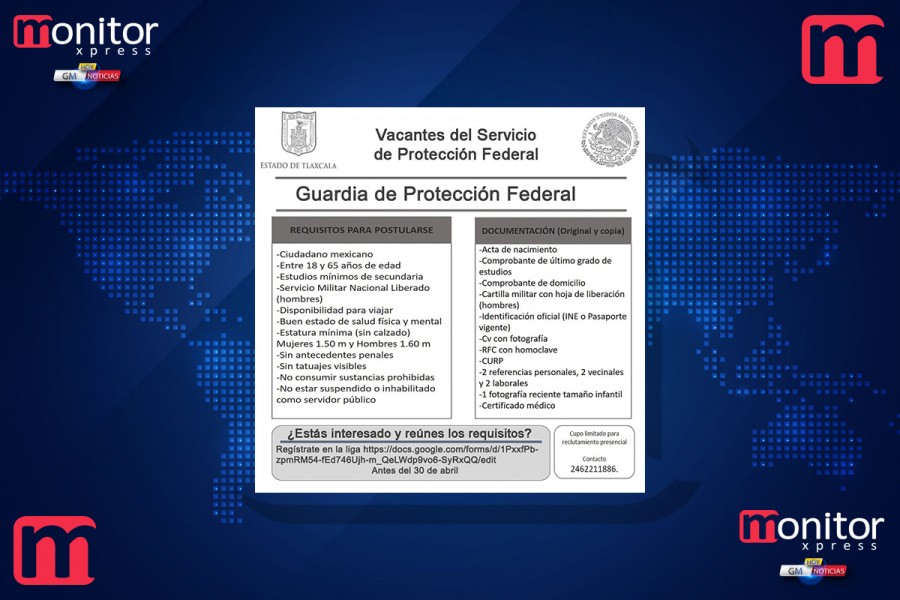 SEPOL-SEPUEDE mantiene vigente proceso para reclutar policías y guardias de protección federal