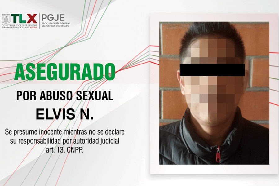 PGJE asegura a culpable por abuso sexual