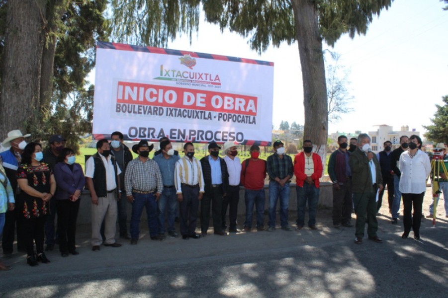 Con ahorros, alcalde de Ixtacuixtla construirá Boulevard Ixtacuixtla – Popocatla