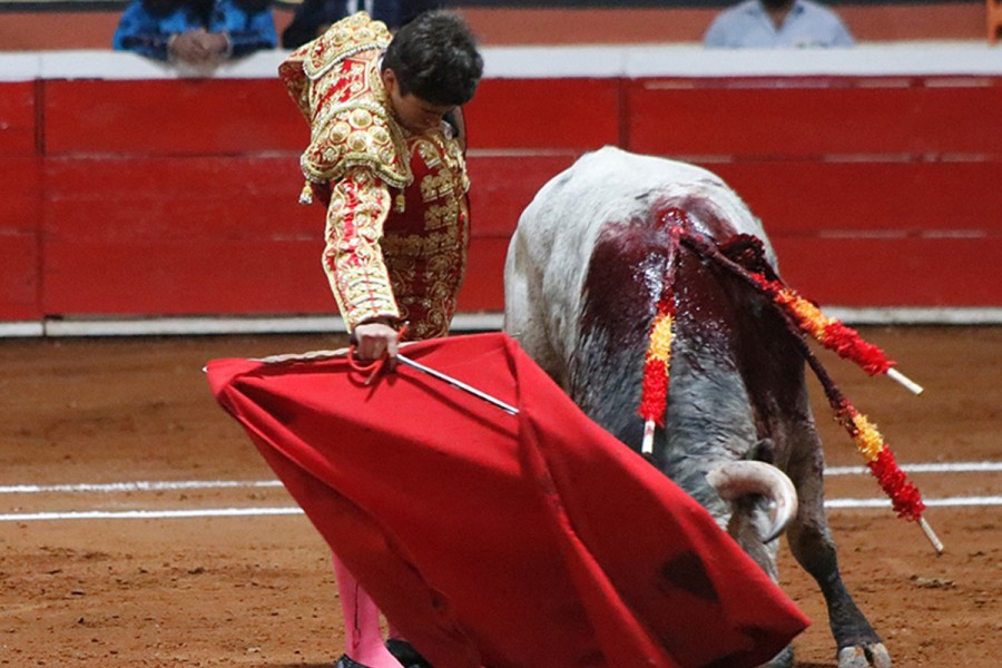 Gustavo García "Solito" triunfa en la novillada de Huamantla