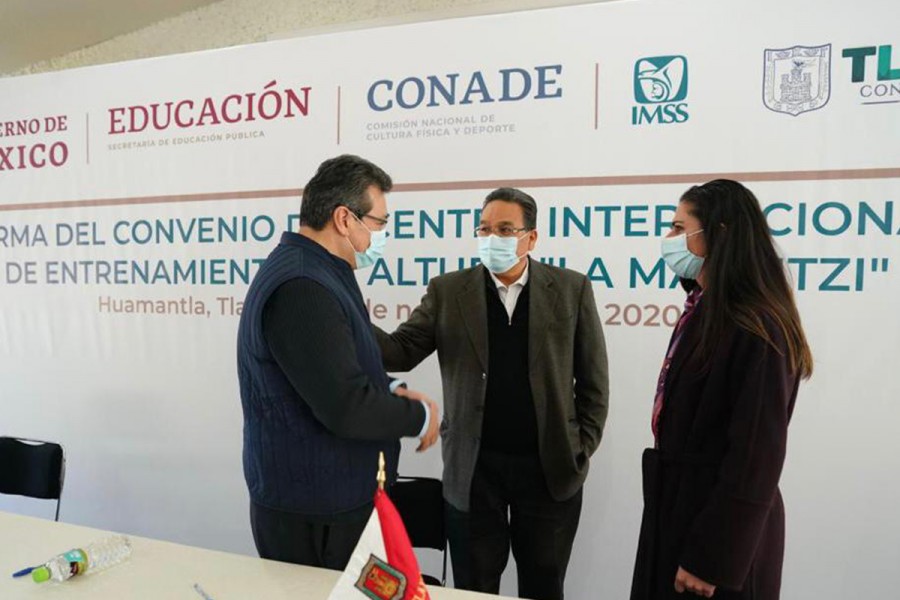 Firman Convenio del Centro Internacional de Entrenamiento de Altura “La Malintzi”