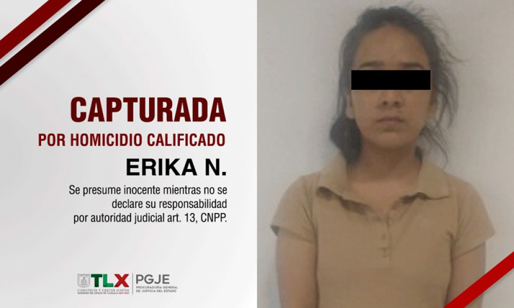 Captura PGJE a imputada por homicidio calificado