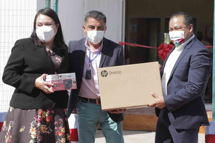 Inaugura registro civil del estado instalaciones de la oficialía de Chiautempan