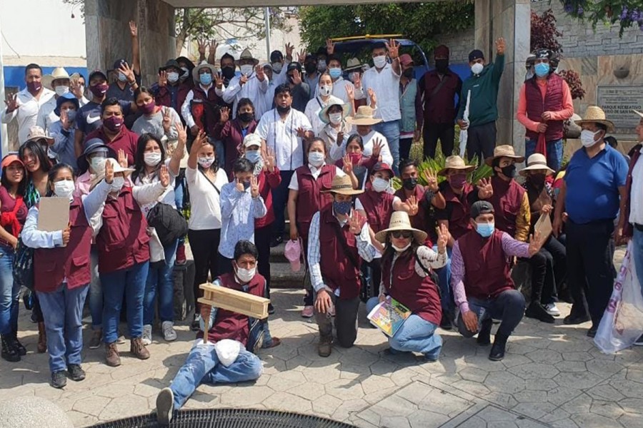 Traeré todos los beneficios de la 4T al Barrio de San Miguel y a todo San Pablo del Monte: Carlos Piedras