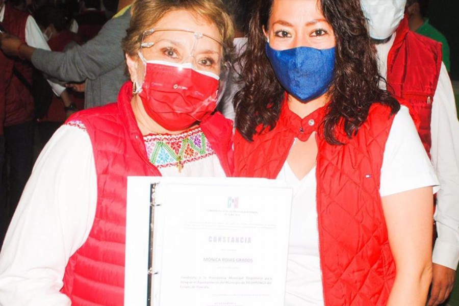 Monica Rojas es candidata a la presidencia municipal de #Xicohtzinco
