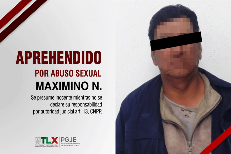 Captura PGJE a imputado por abuso sexual