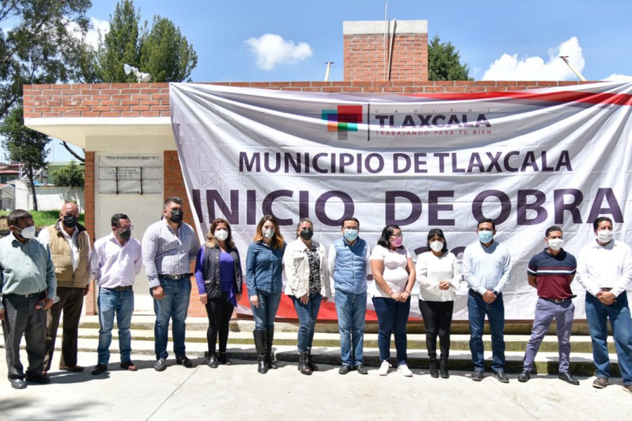 Arrancan trabajos de remodelación en Parque Hundido de Loma Bonita