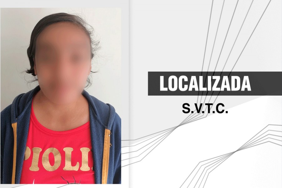 Localiza PGJE a menor de edad reportada como extraviada en Puebla