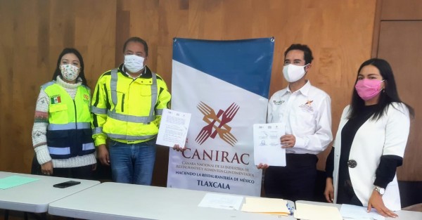 Firman CEPC y CANIRAC convenio de colaboración en beneficio de agremiados