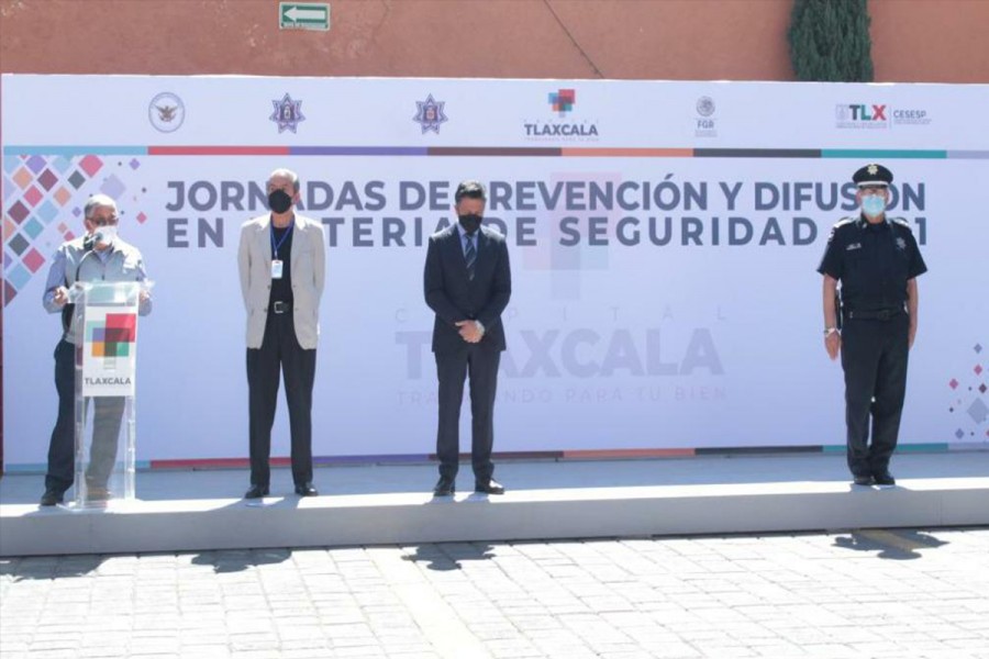 Inician “Jornadas de prevención y difusión en materia de seguridad” en la capital