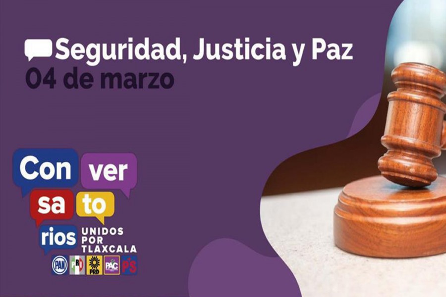 Expondrá PRD Conversatorio “Seguridad, Justicia y Paz”