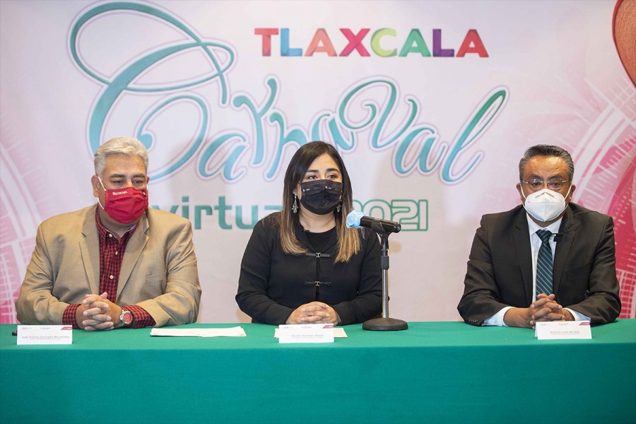 Presenta SECTURE programa “CARNAVAL VIRTUAL TLAXCALA 2021” “Carnaval Virtual Tlaxcala 2021”