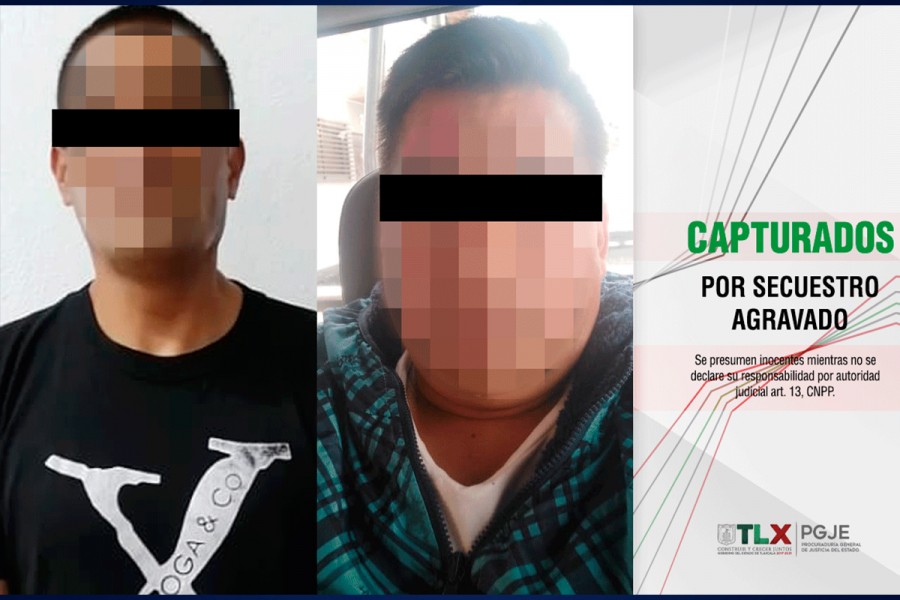 Captura PGJE a dos hermanos por secuestro agravado de 2014