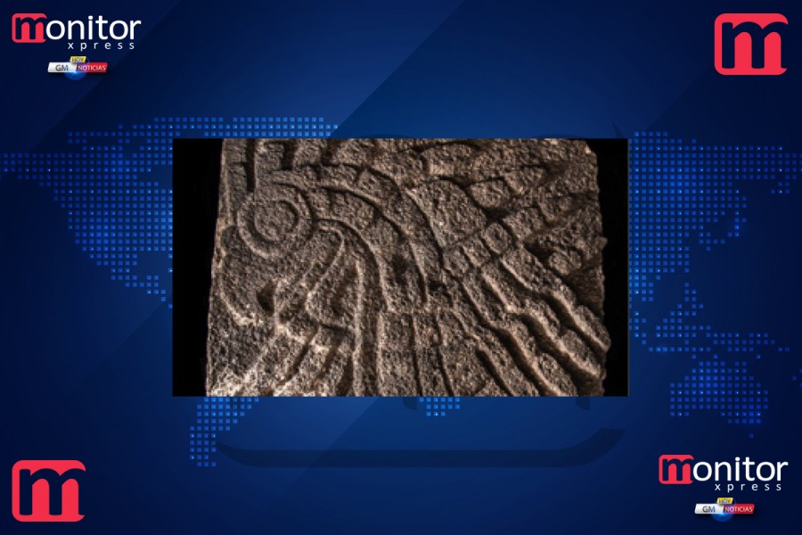 Bajorrelieve de águila real hallado en Templo Mayor data de hace más de 500 años
