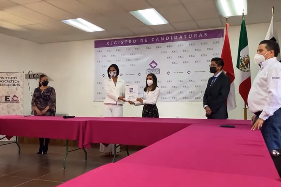 Liliana Becerril Rojas es candidata del PES a la gubernatura Tlaxcala