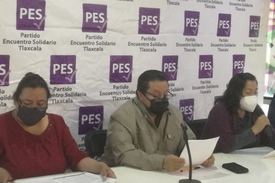 Presenta PES convocatorias para el registro de aspirantes a candidatura al gobierno de Tlaxcala, así como a diputados federales