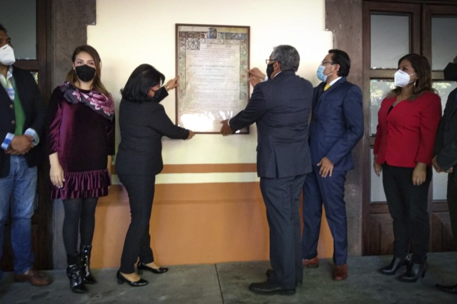 Coloca Cabildo de Tlaxcala Bando Solemne por 495 Aniversario de la Ciudad