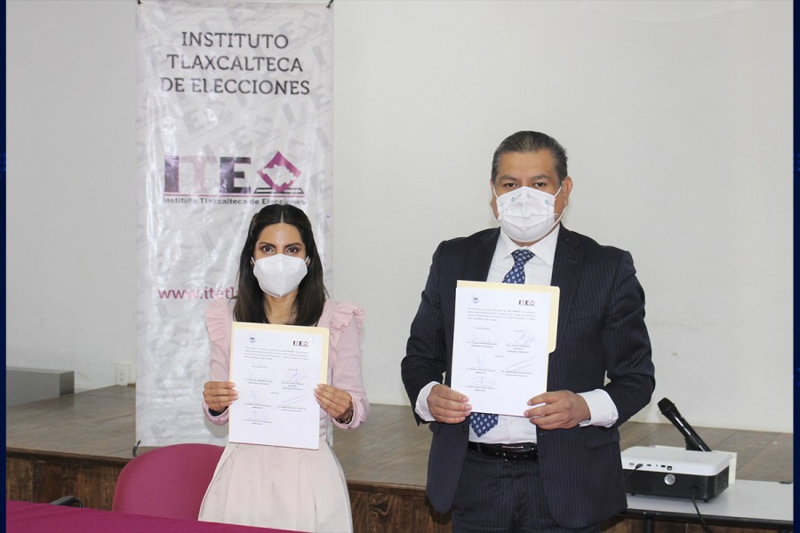 IAIP e ITE signan convenio de colaboración en materia de transparencia y protección de datos personales