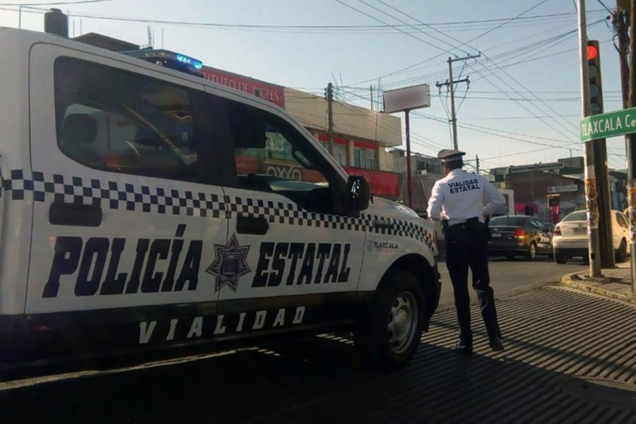 La Policía Estatal de Caminos y Vialidad realizan operativo vial en la capital