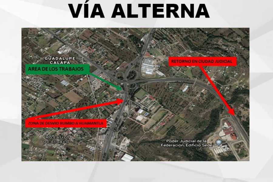 Anuncia SECODUVI cierre de la carretera Tlaxcala-Apizaco este 31 de marzo