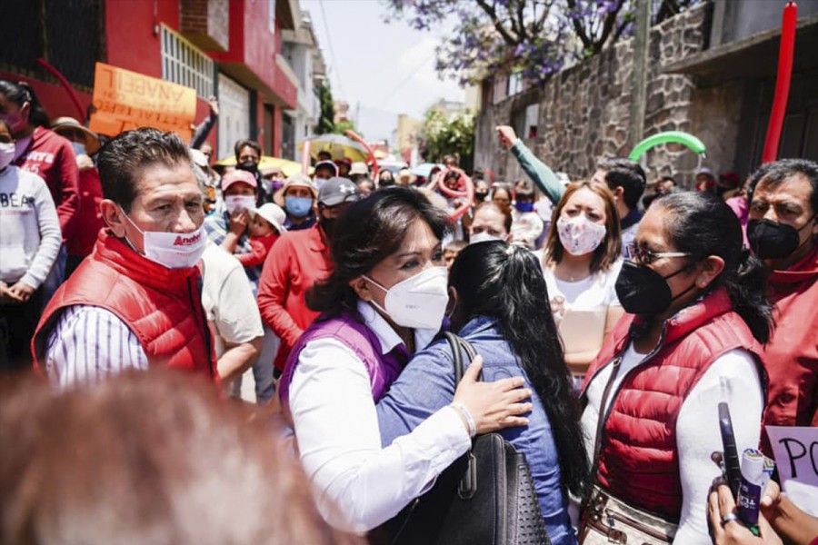 @AnabelAvalosTlx visitó el municipio de #Zitlaltépec