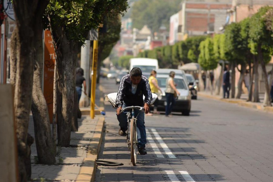 Continúa la construcción de la Ciclovía San Francisco