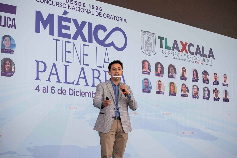 Participantes del concurso de oratoria “México tiene la palabra” reconocen respaldo del gobierno del estado a jóvenes